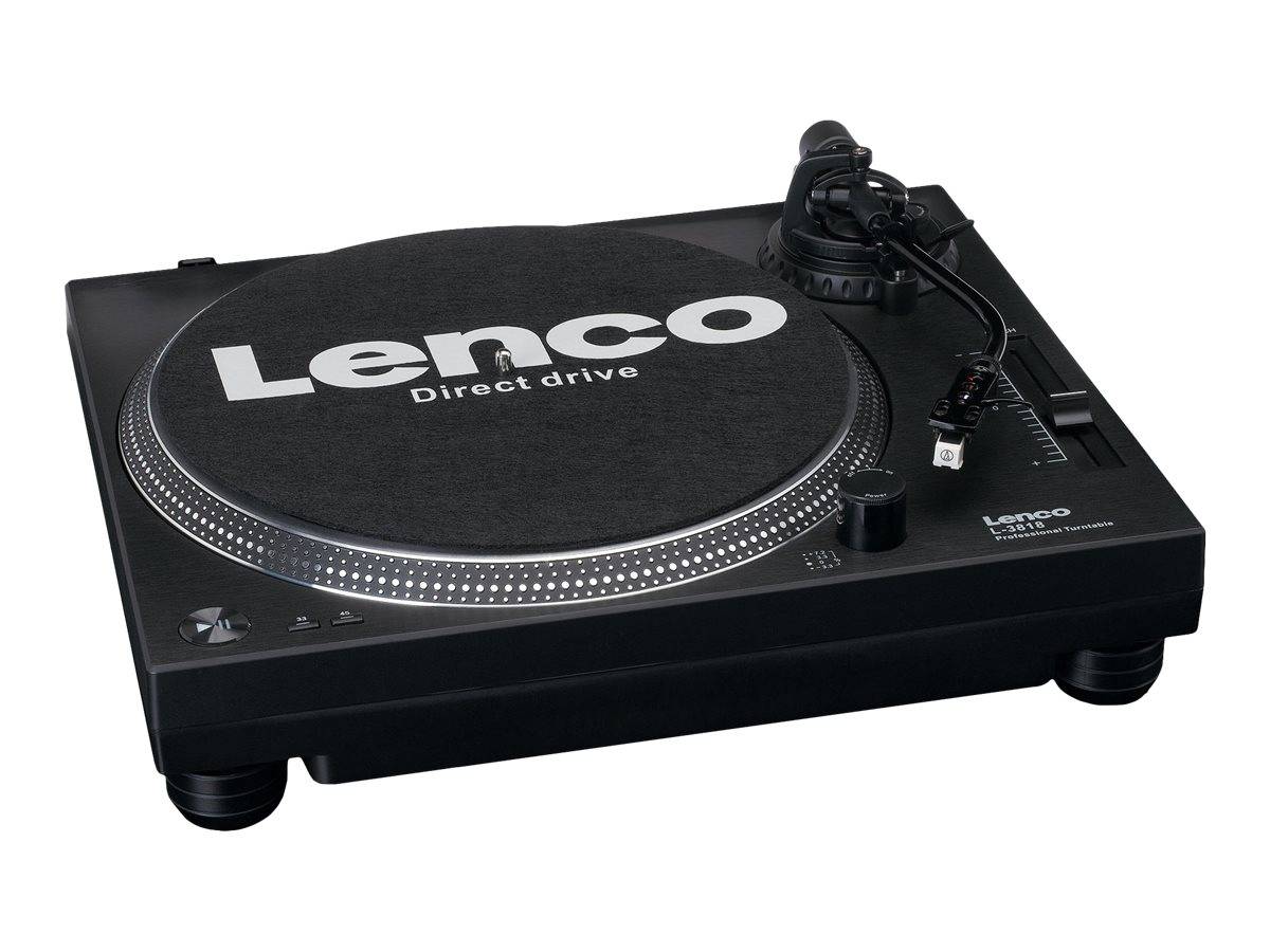 Lenco L-3818 - Plattenspieler - Schwarz-1
