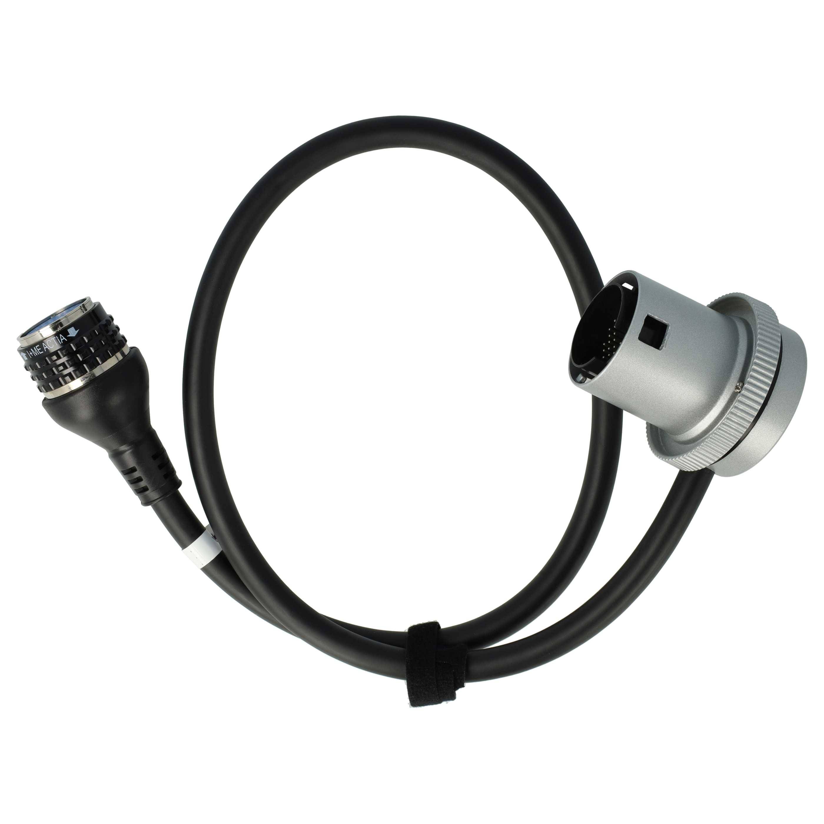 vhbw OBD Adapter OBD1 38Pin auf Rundstecker 41Pin kompatibel mit Mercedes-Benz MB Star C5, C4 Diagnosegerät --0