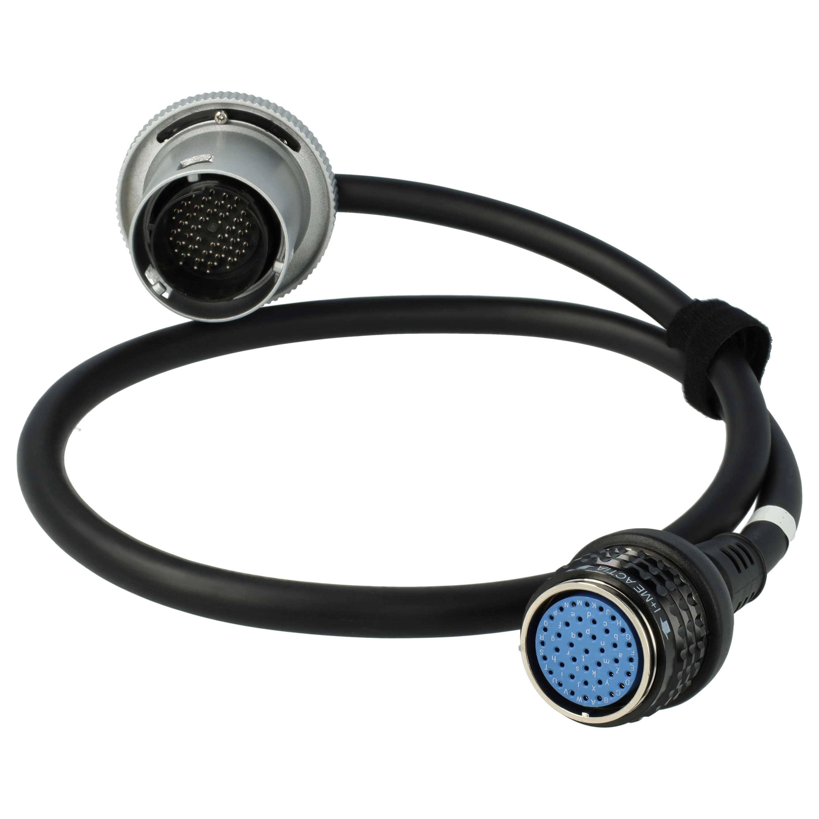 vhbw OBD Adapter OBD1 38Pin auf Rundstecker 41Pin kompatibel mit Mercedes-Benz MB Star C5, C4 Diagnosegerät --1