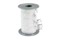 C.E. PATTBERG - Geschenkband Glitter 10 mm x 100 m silber-0