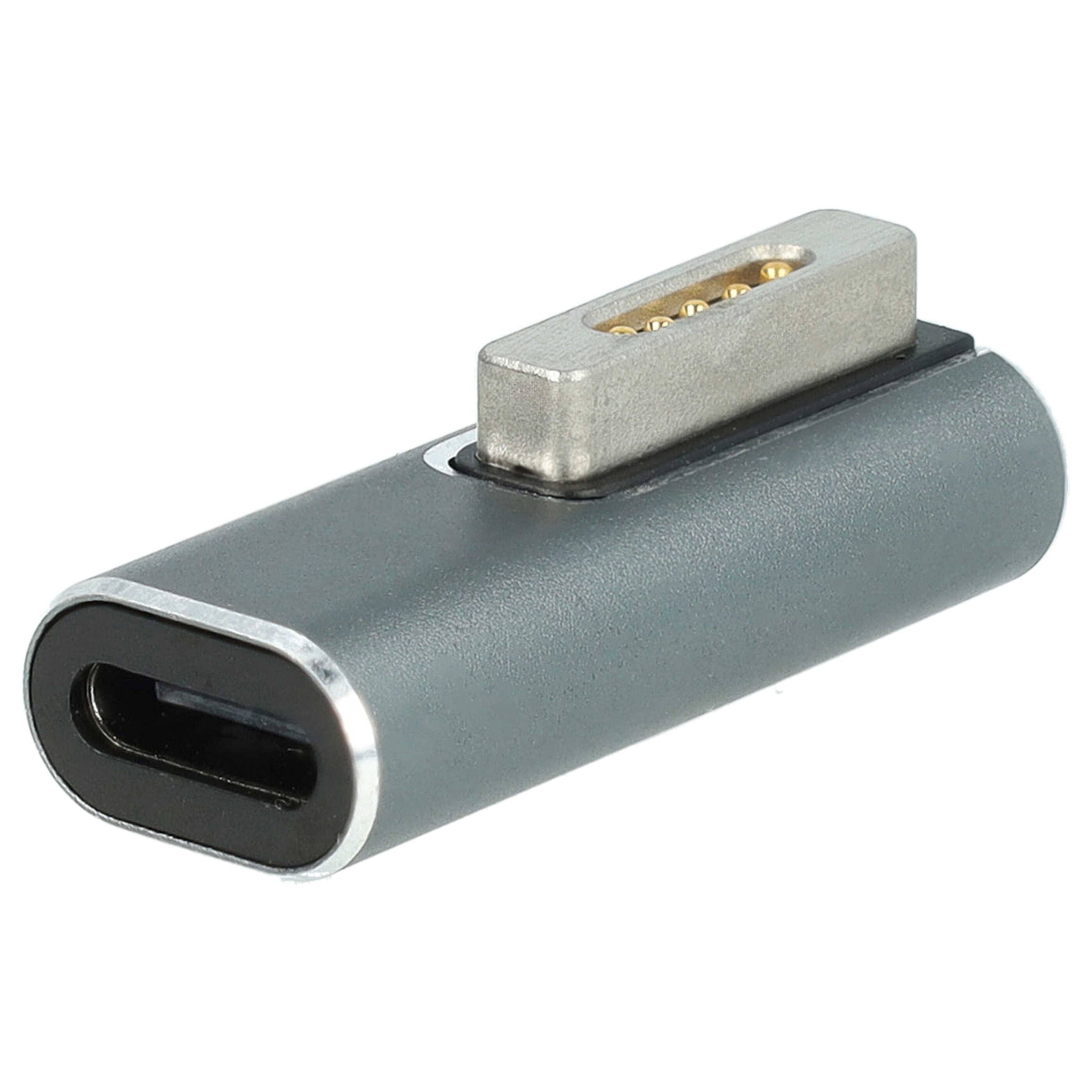 vhbw Adapter USB Typ C auf MagSafe 2 kompatibel mit Apple Macbook Pro (Retina, 13", 2012-2015) Notebook, Laptop - 3,1 x-0