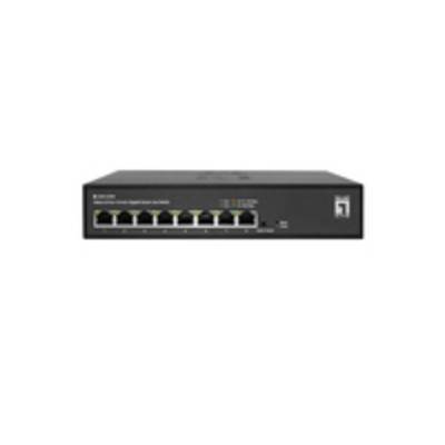LevelOne Switch 8x GE GES-2208 Hilbert 10" - 1 Gbps - 8-Port-0