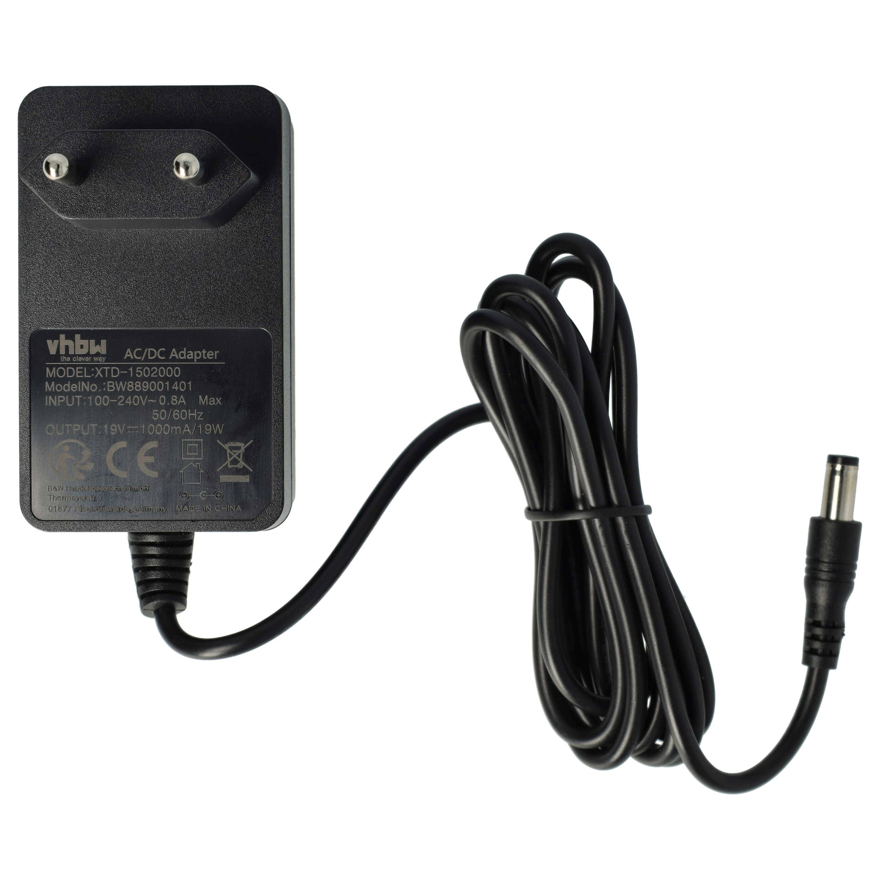 vhbw Ladegerät kompatibel mit Rowenta AI RR7877 | AI RR7875, RR7875WH, RR7865WH, R9067WH, AI RR9067, RR7755WH, RR7747WH-1