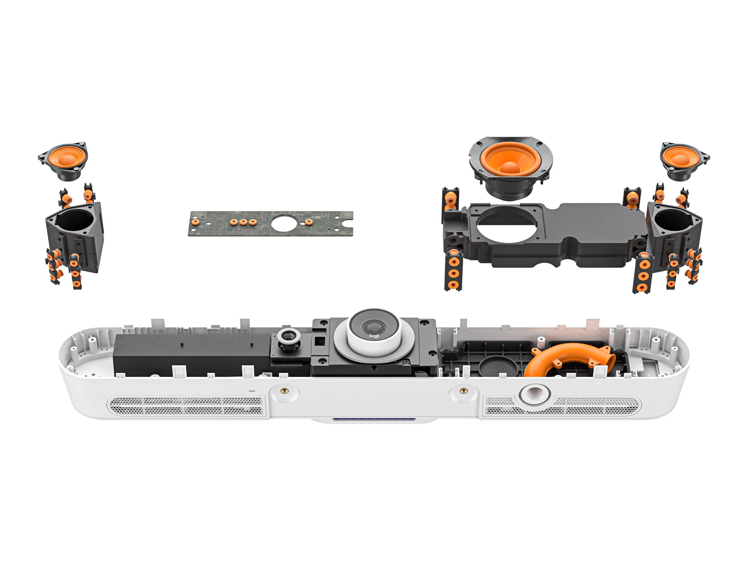 Logitech For Zoom Rooms Appliances Small Room - Kit für Videokonferenzen (Videoleiste, Touch-Controller)-3