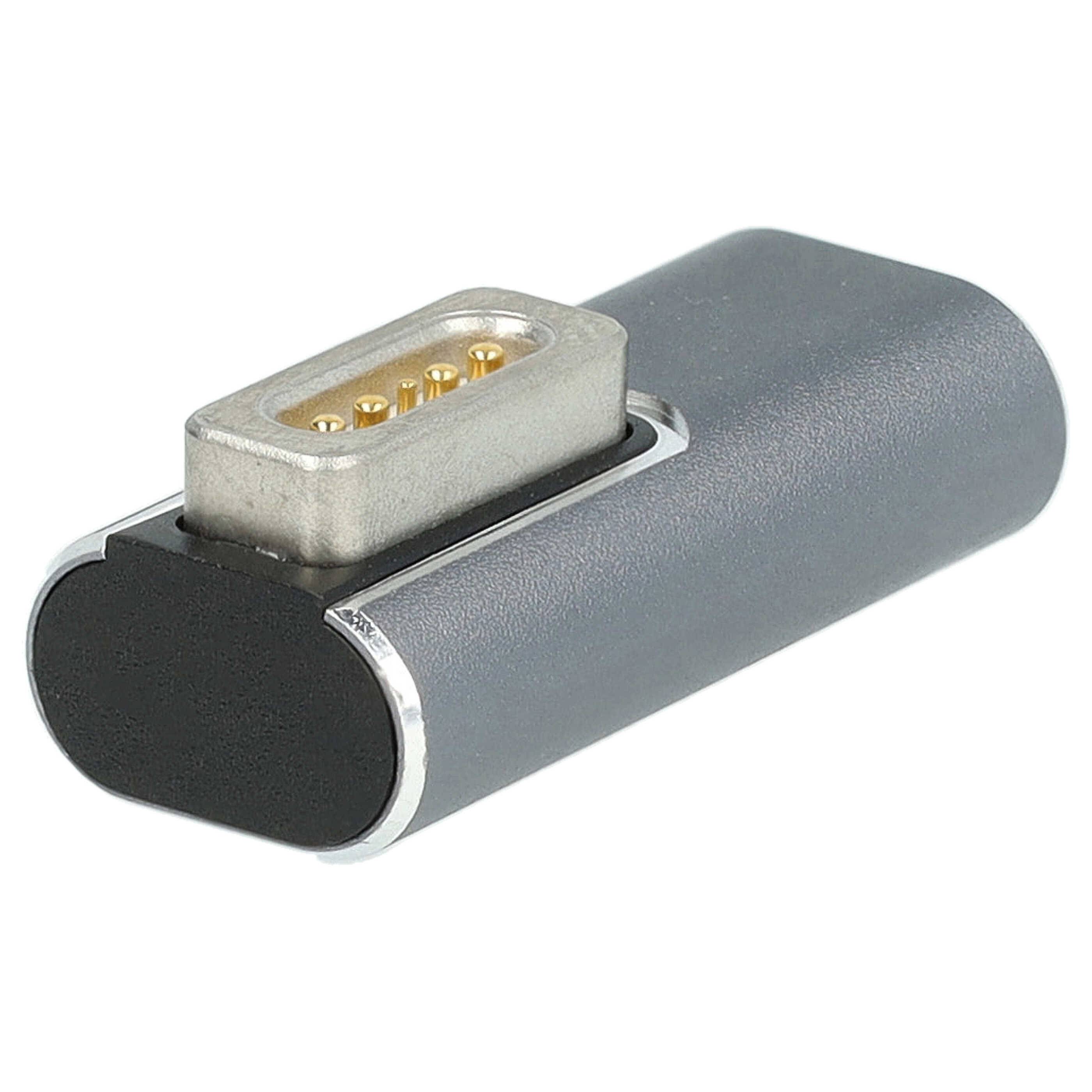vhbw Adapter USB Typ C auf MagSafe 1 kompatibel mit Apple MA254LL/A | MA254CH/A, AB811CH/A Notebook, Laptop - 2,8 x 1,25-1