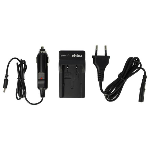 vhbw Ladegerät kompatibel mit Canon Legria MV901 | MVX200i, MVX250, MVX25i Kamera Camcorder/Akku - Ladeschale
