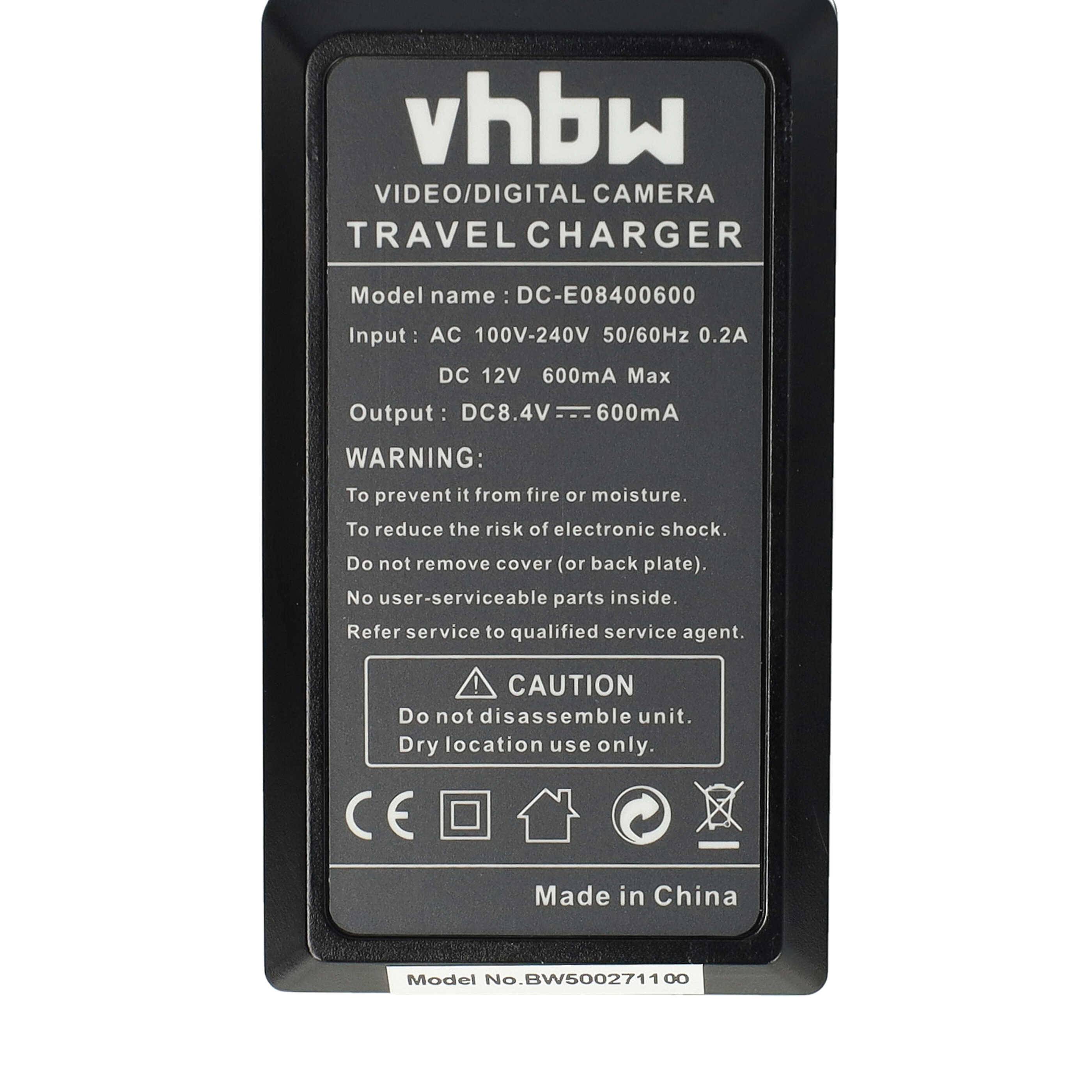 vhbw Ladegerät kompatibel mit Canon Legria MV901 | MVX200i, MVX250, MVX25i Kamera Camcorder/Akku - Ladeschale-4