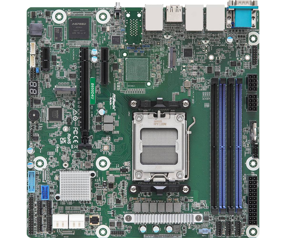 ASRock Rack B650D4U - Motherboard - micro ATX-2