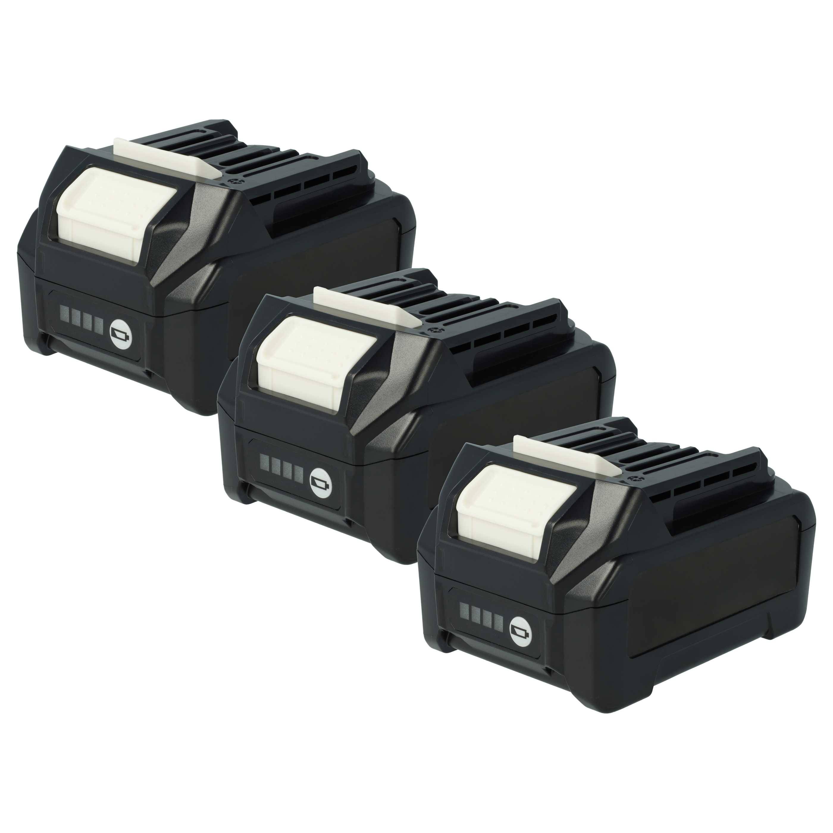 vhbw 3x Akku kompatibel mit Makita TD001G | TW004G, TW005G, TW004GZ, TW001G, SP001GZ, TW005GZ, TW001GZ Werkzeug (2500-0