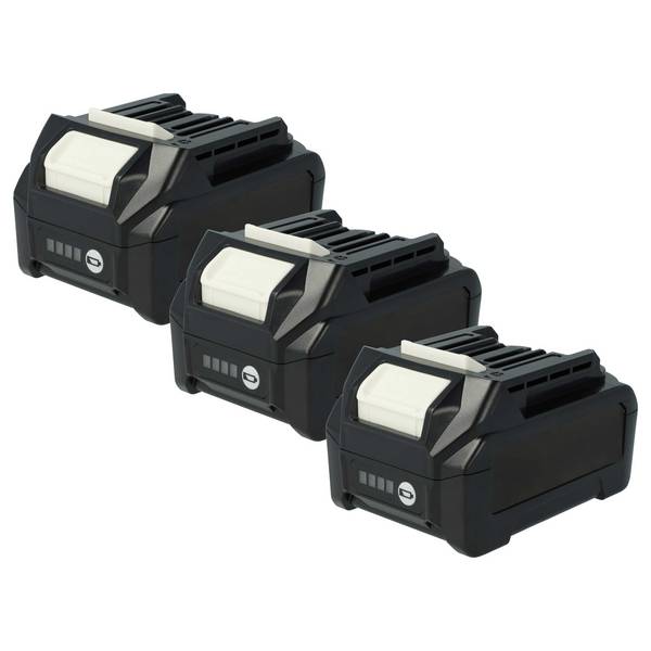 vhbw 3x Akku kompatibel mit Makita TD001G | TW004G, TW005G, TW004GZ, TW001G, SP001GZ, TW005GZ, TW001GZ Werkzeug (2500