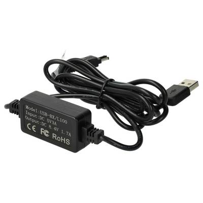 vhbw USB Netzteil kompatibel mit Sony Handycam DCR-TRV240E | DCR-TRV240, DCR-TRV24E, DCR-TRV245E, DCR-TRV239E Kamera-0