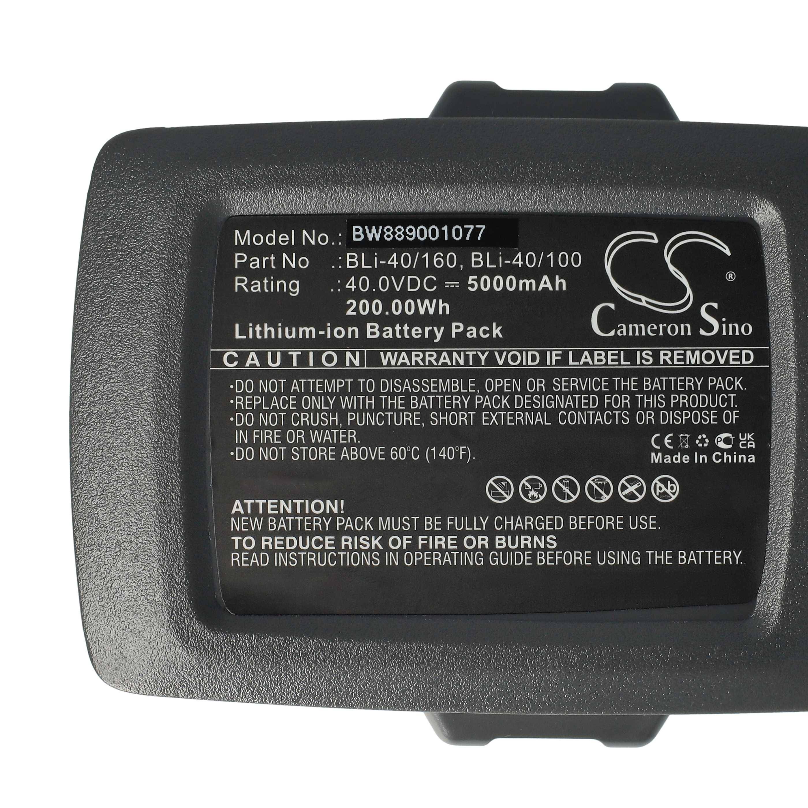 vhbw Akku kompatibel mit Gardena 536LiHE3 | 536LiHD70X, 536LiRX, 536LiPT5, 536LiP4, 536LiLX Rasenmäher Akku-Gartengerät-4