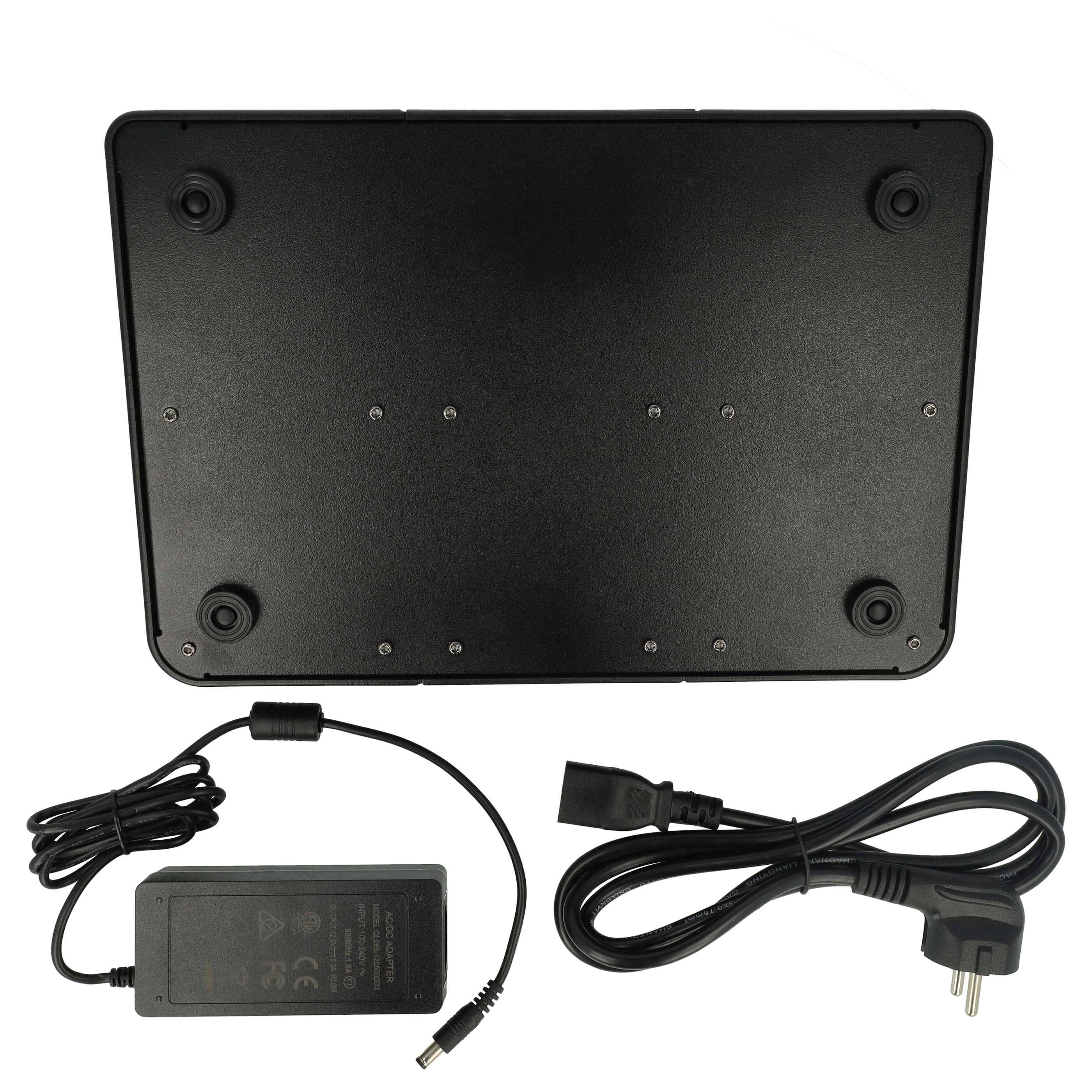 vhbw 6-fach Ladegerät kompatibel mit Motorola GP338 | GP339 Funkgerät-Akkus - Ladestation + Netzteil, 8,4 V, 0,6 A-1