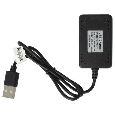 vhbw USB-Ladekabel kompatibel mit Wltoys A979-B RC-Akkus mit JST XH-3P-Anschluss, RC-Modellbau Akkupacks - 55 cm 7,4 V-0