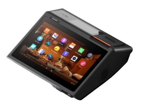 SUNMI - d2 mini - Touchsystem 10.1"" Widescreen Display 4.3"" Kundendisplay-0