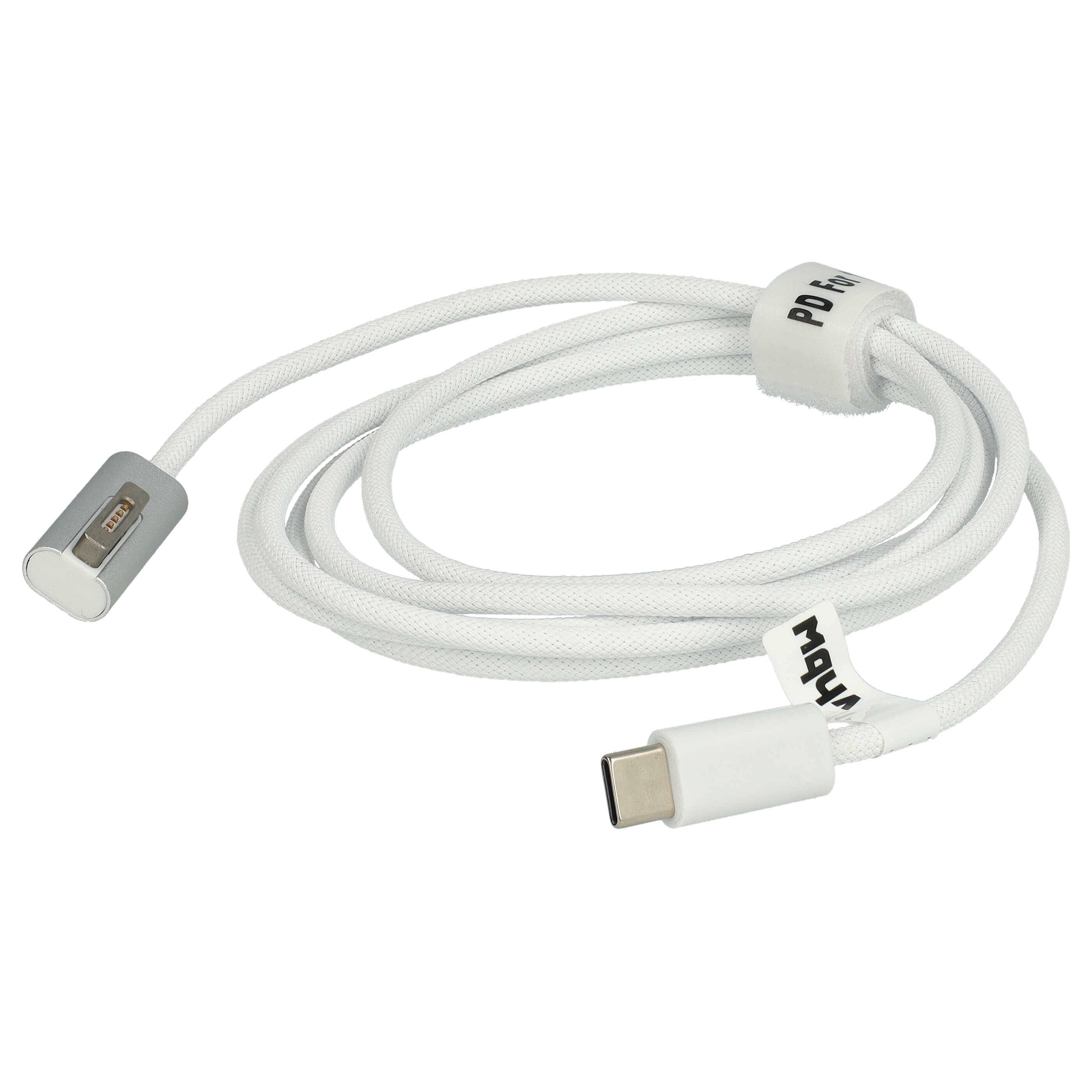 vhbw Adapterkabel USB Typ C auf MagSafe 2 kompatibel mit Apple MacBook Air 11" (2012 - 2017) Notebook, Laptop - 170 cm-2