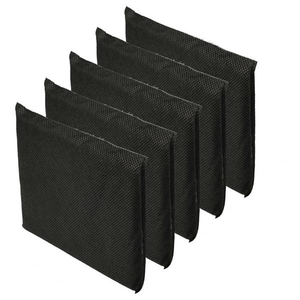 vhbw 5x Filter kompatibel mit Electrolux ERG2793FOW | ERG3093AOW, ERG2194AOW, ERG2195AOW, ERG1995FOW Kühlschrank -