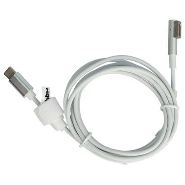 vhbw Adapterkabel USB Typ C auf MagSafe 1 kompatibel mit Apple MacBook 13.3" 2.2GHz MB062LL/B (Ende '07) Notebook