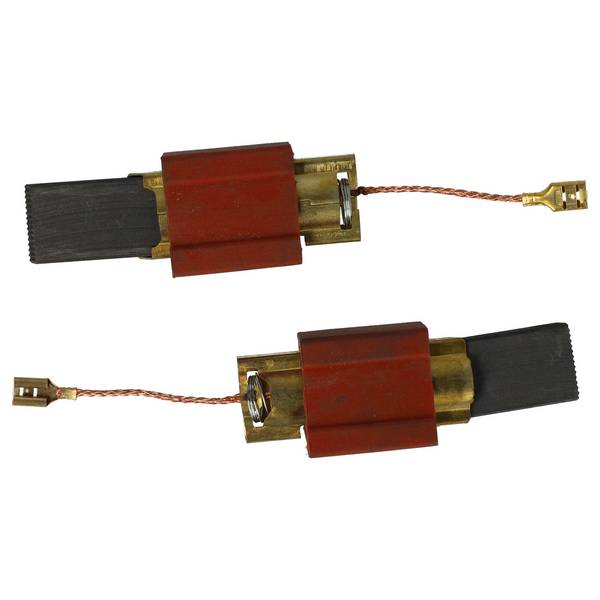 vhbw 2x Kohlebürste kompatibel mit Miele W3205 | W3203, W3122, W322, W313, W3123, W315, W3143, W3202, W320, W317