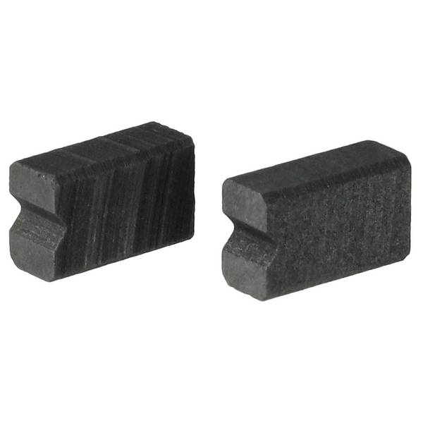 vhbw 2x Kohlebürste 6,25 x 4 x 10mm kompatibel mit Siemens Surpresso TK54001 - compact Kaffeemaschine, Mahlwerk