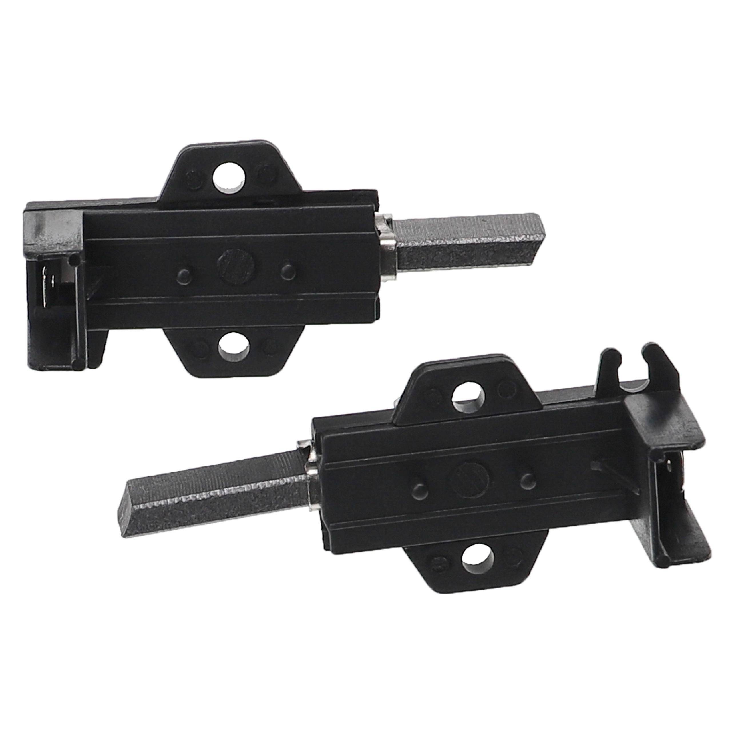 vhbw 2x Kohlebürste kompatibel mit ATAG TL1043X1 | TL1043X1ING, TL1043ING, TL1043X, TL10432NDVING, TL1043AMI, TL10431-0