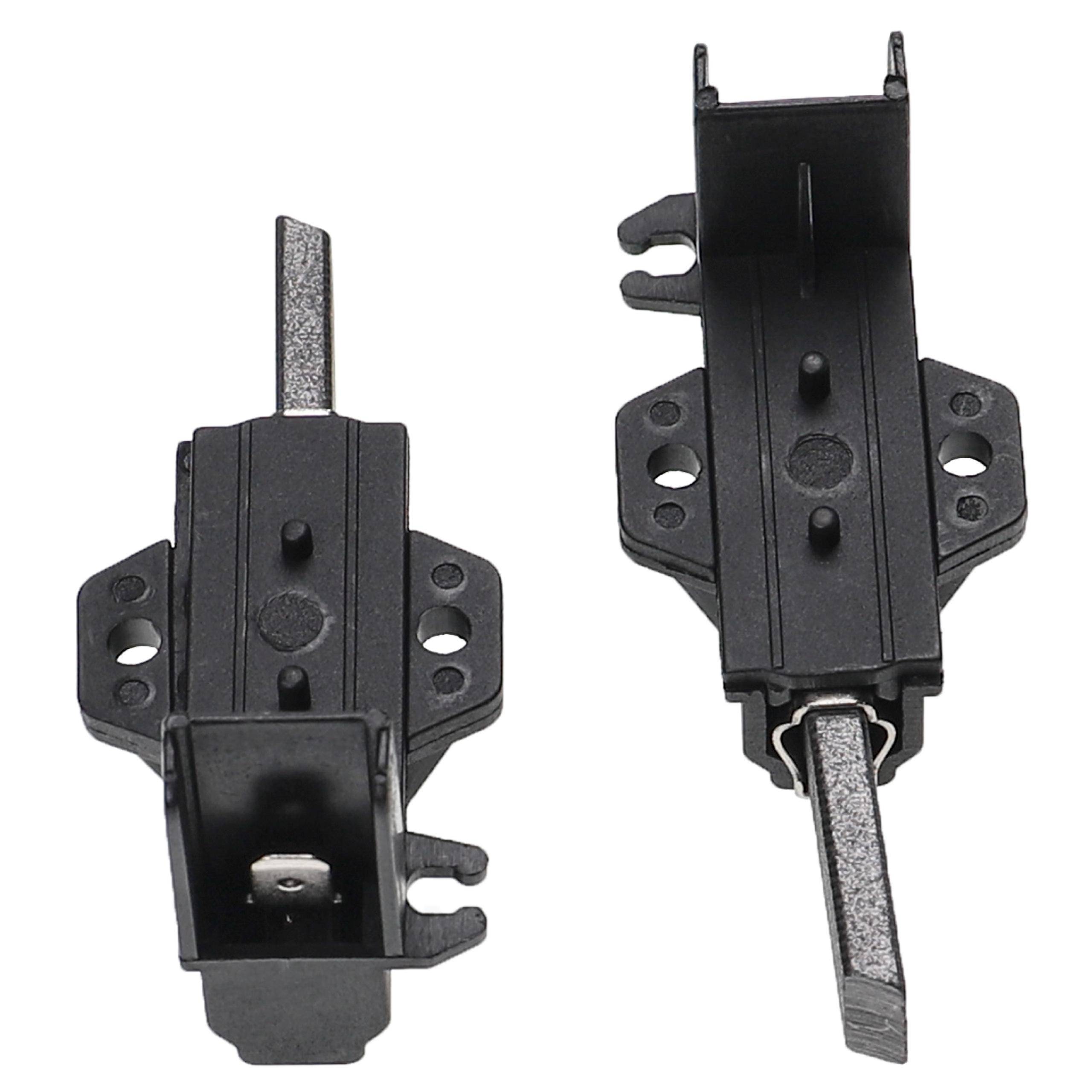 vhbw 2x Kohlebürste kompatibel mit ATAG TL1043X1 | TL1043X1ING, TL1043ING, TL1043X, TL10432NDVING, TL1043AMI, TL10431-2