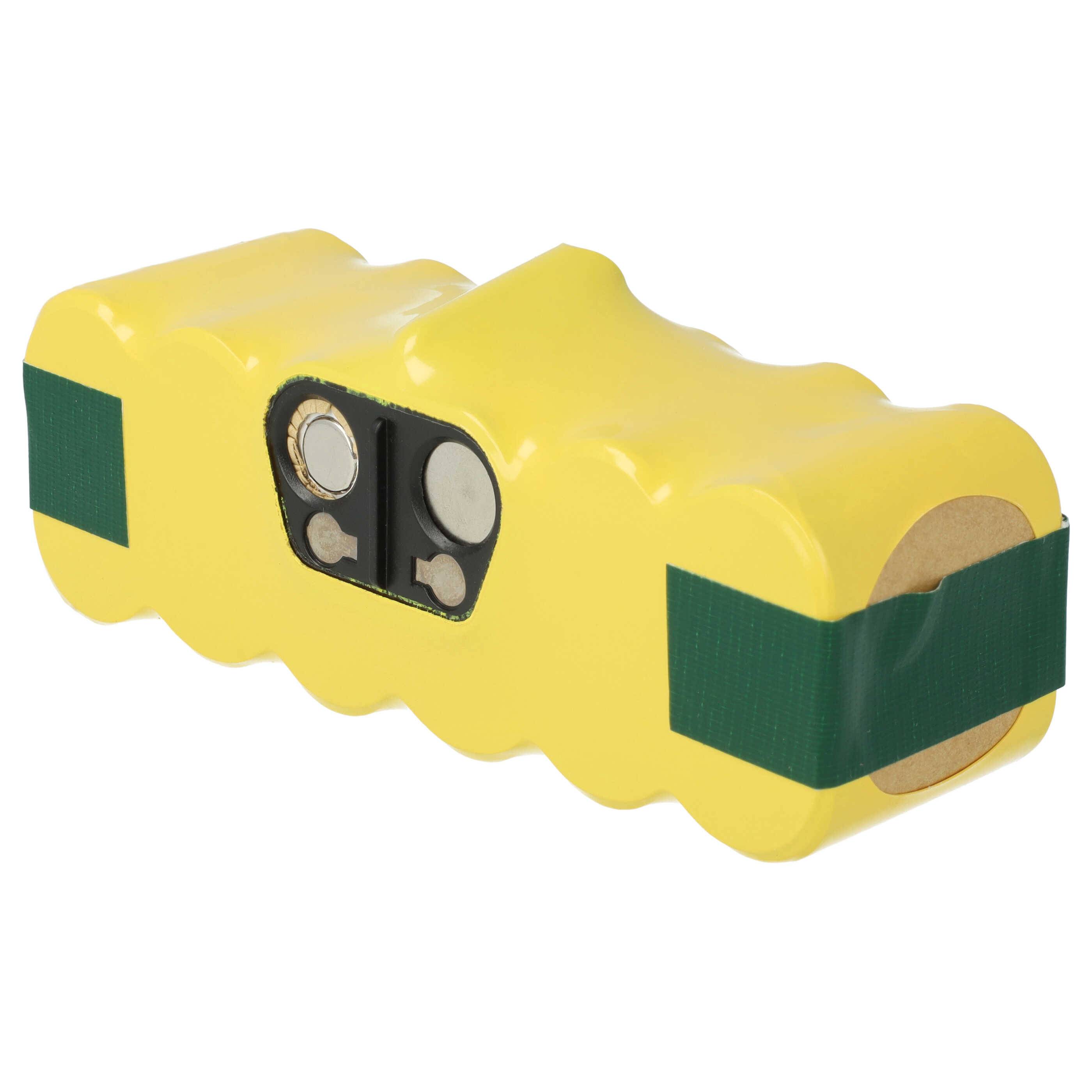EXTENSILO Akku kompatibel mit iRobot Roomba 621 | 614, 651, 618, 630, 612, 616, 620, 625, 650, 615 Saugroboter (3500 mAh-2