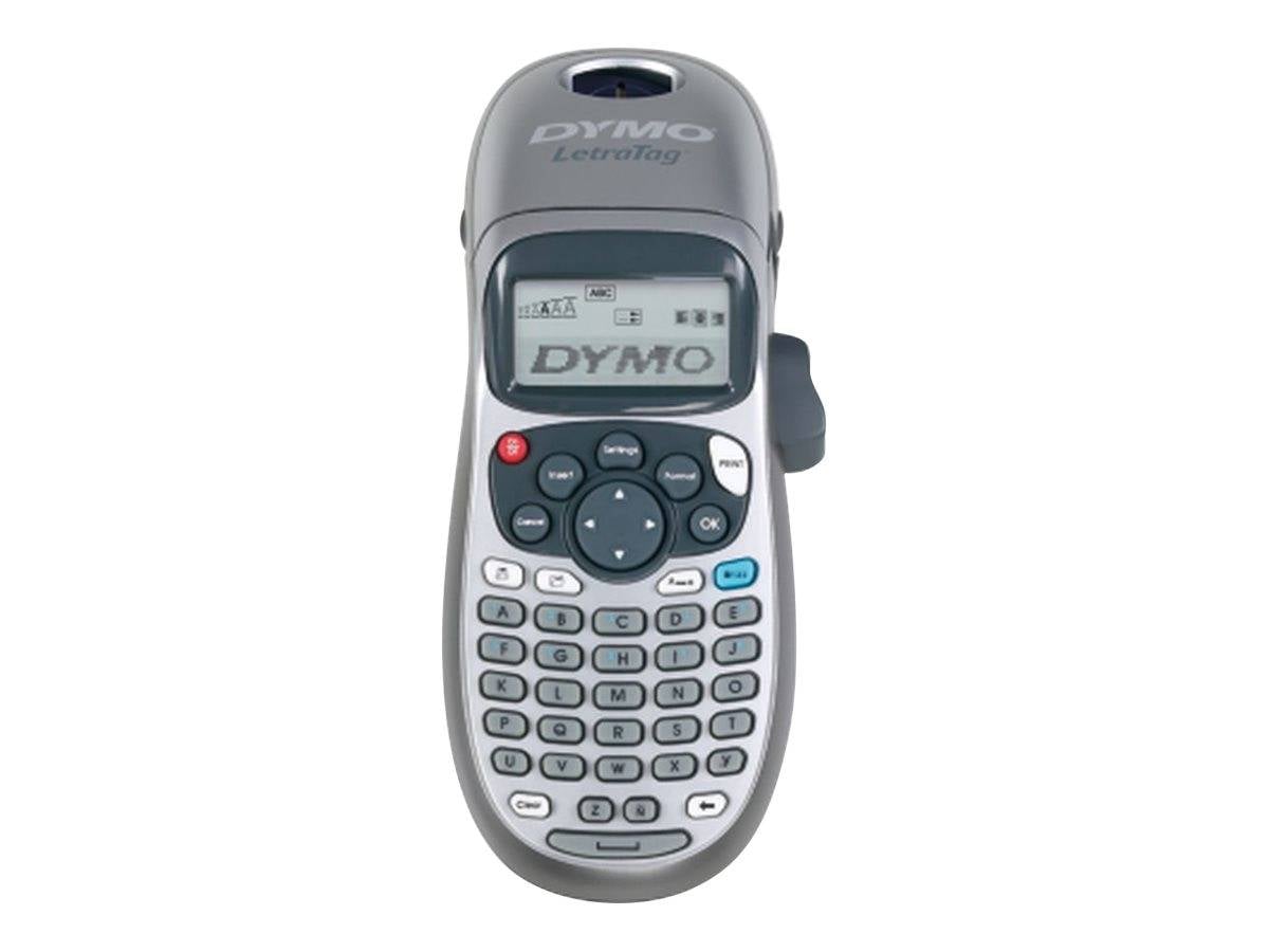 DYMO LetraTag LT-100H - Beschriftungsgerät - s/w - Thermodirekt - Rolle (1,2 cm)-0