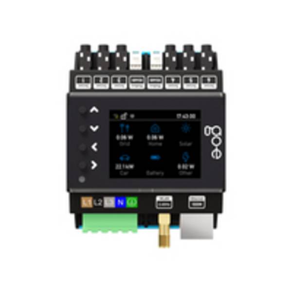 go-e CH-30-01, Controller-Schalter, Schwarz, 230 V, 230 - 400 V, 50 Hz, 72 mm