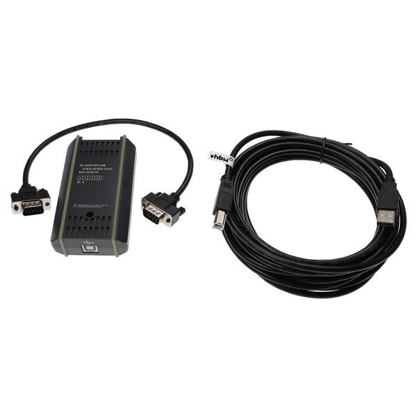 vhbw USB-MPI Programmierkabel kompatibel mit Siemens Simatic S7-200 | S7-300, S7-400 Steuerungssystem - Verbindungskabel