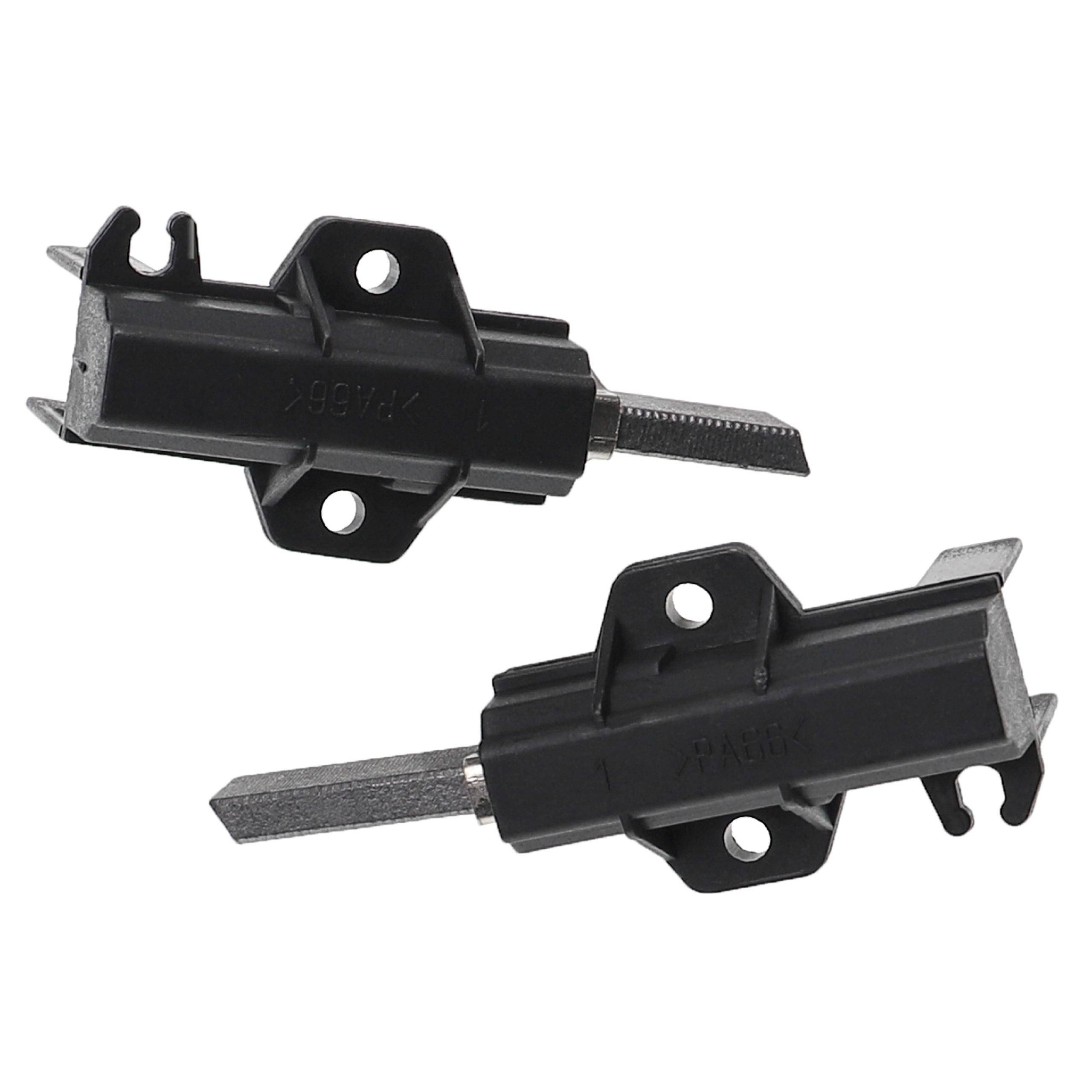 vhbw 2x Kohlebürste kompatibel mit Ariston AGILE701X | AGILE850XDL, AGILE700X, AGILE8DL, ALS 1048 CTXR 91178400000-1