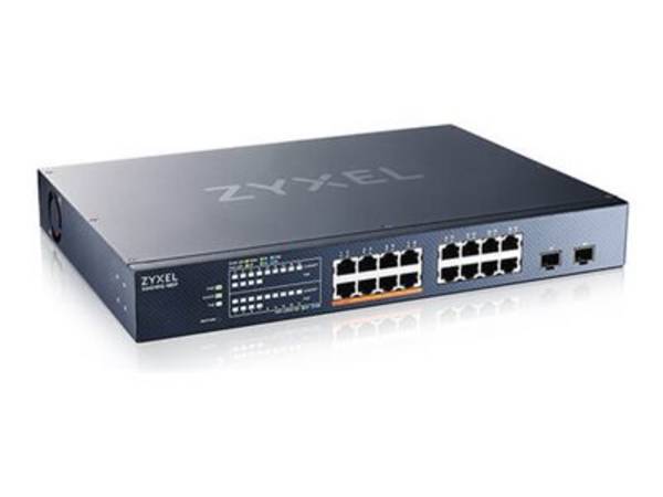 Zyxel XMG1915 Series XMG1915-18EP - Switch - verwaltet, NebulaFLEX Cloud - L3 Lite - Smart - 8 x 100/1000/2.5G (PoE++)
