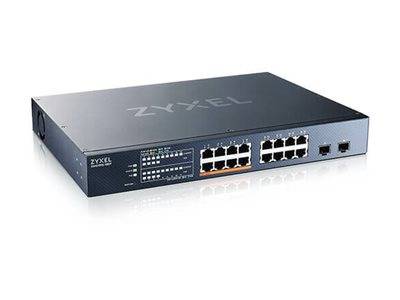 Zyxel XMG1915 Series XMG1915-18EP - Switch - verwaltet, NebulaFLEX Cloud - L3 Lite - Smart - 8 x 100/1000/2.5G (PoE++)-1