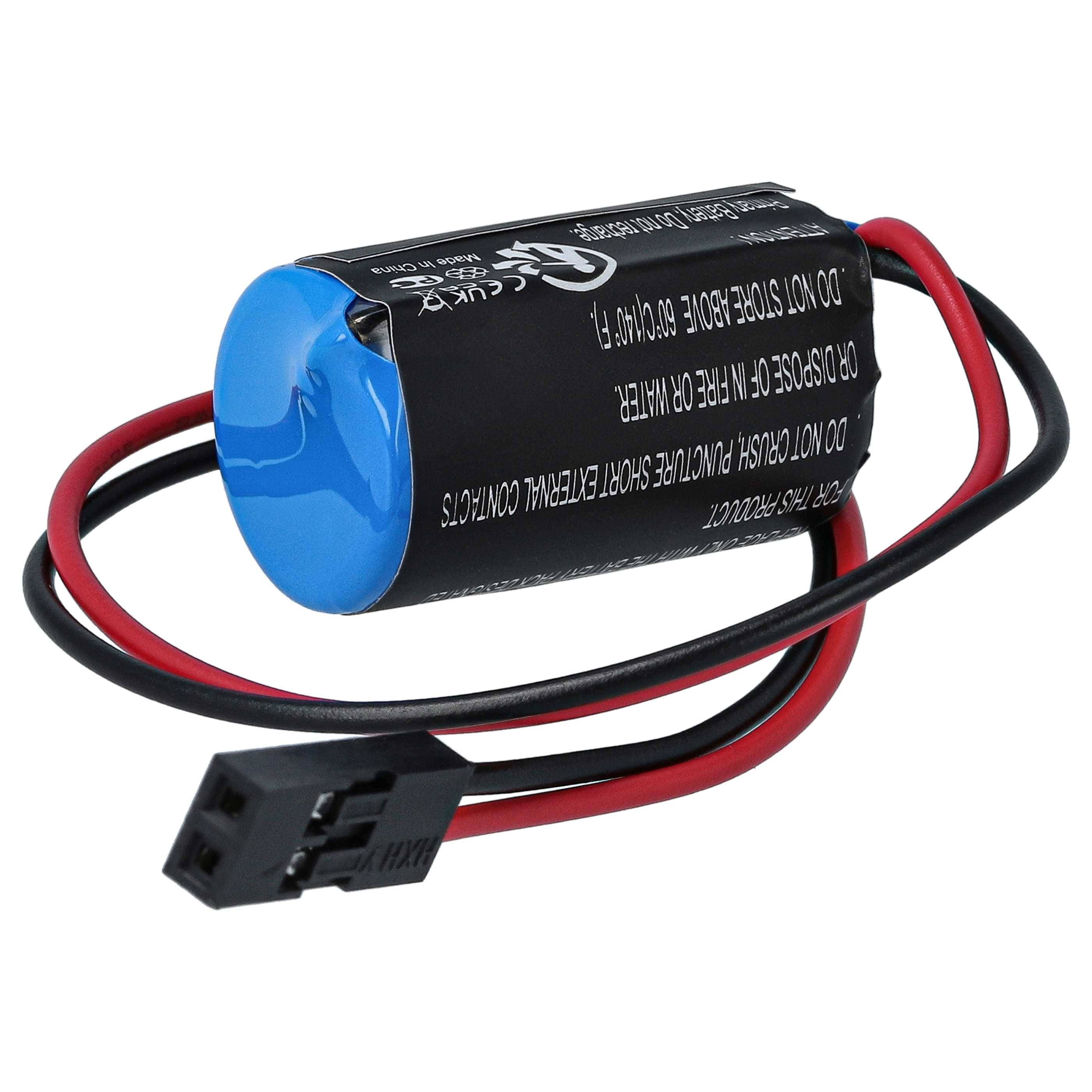 vhbw Batterie Ersatz für Siemens 6ES5980-0MB11 | 575332TA, 146881, 575332 TA, 575332, 143467 für Steuereinheit (900 mAh-1