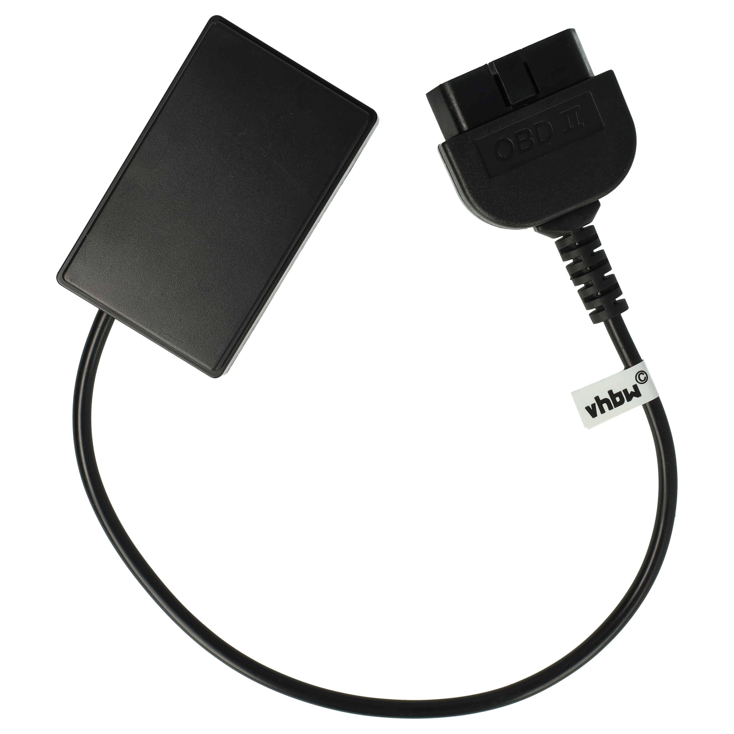 vhbw OBD2 Service Rücksteller kompatibel mit Rover 75 | Öl Inspektion Wartung Resetter Schwarz-1