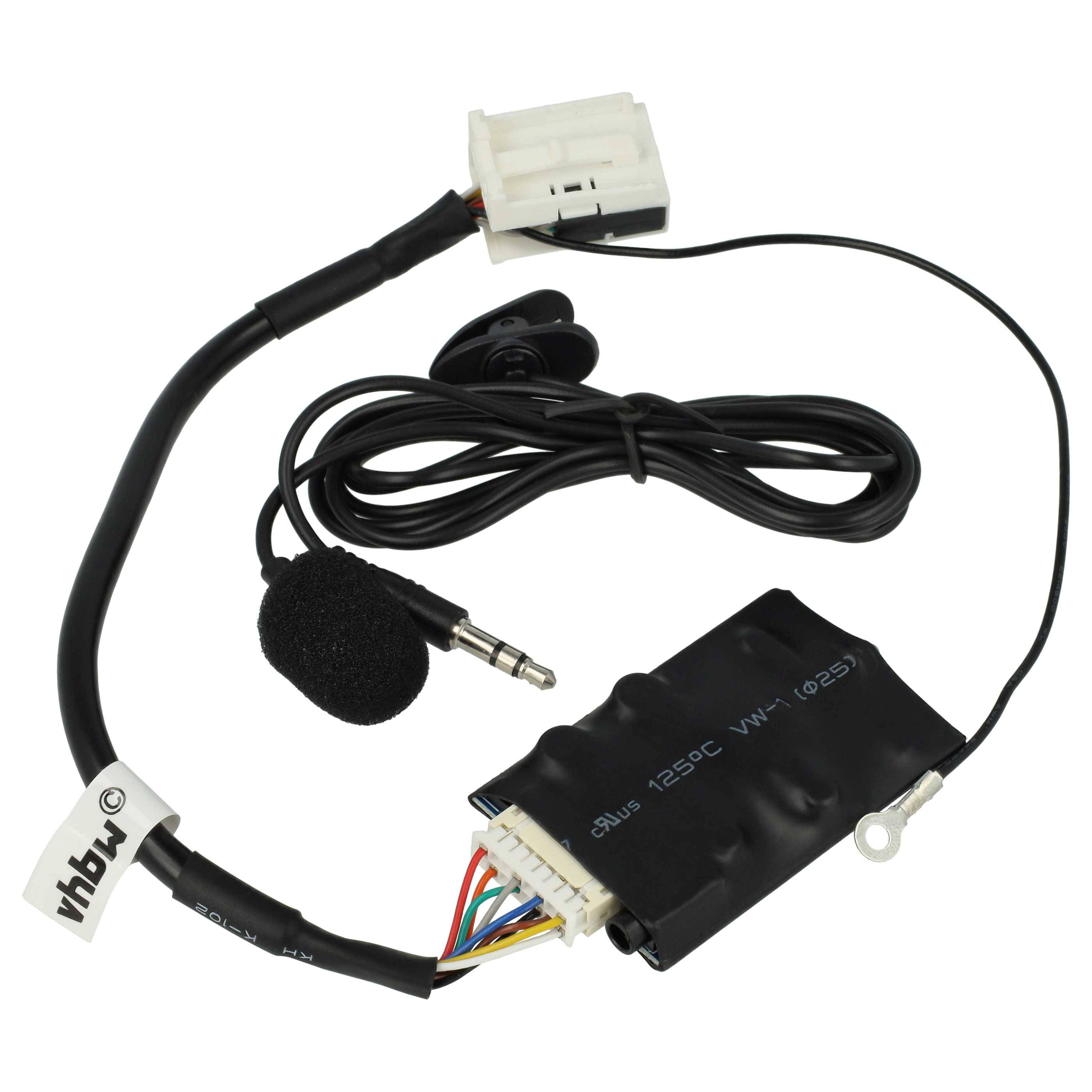 vhbw Bluetooth Adapter kompatibel mit VW Jetta 2003-2011 RNS2 | RCD100/200/210/300/310/500/510 Autoradio - Inkl.