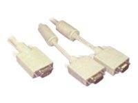 MicroConnect - VGA-Splitter - HD-15 (VGA) (M)-1
