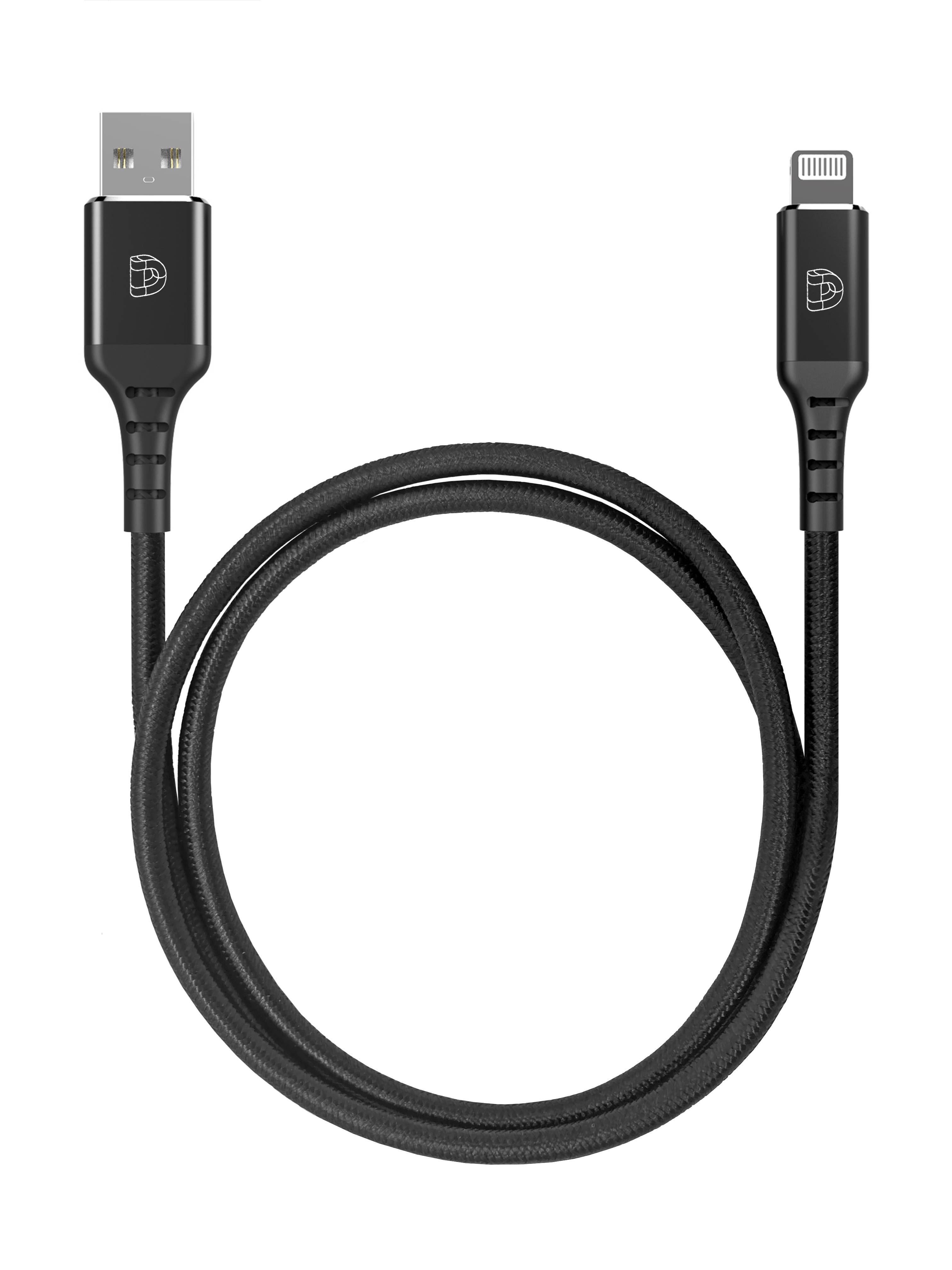 DEQSTER - Ladekabel USB-C auf USB-C, 1m, schwarz-1