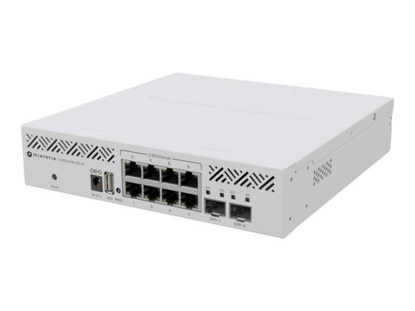 MikroTik CRS310-8G+2S+IN - Switch - L3 - 8 x 2.5GBase-T + 2 x 10 Gigabit SFP+ -
