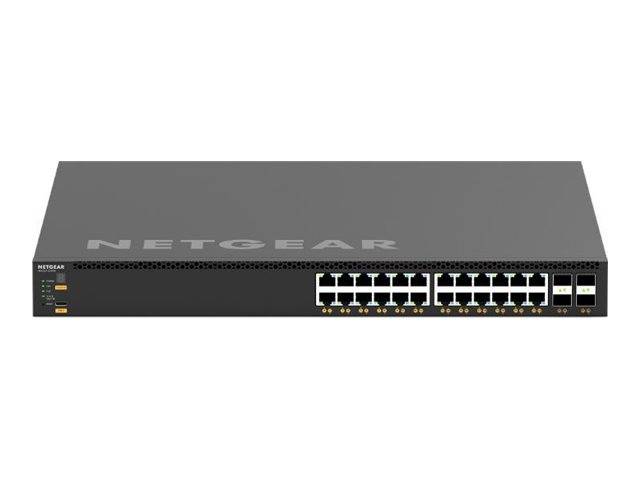 NETGEAR AV Line M4350-24X4V - Switch - L3 - managed - 24 x 100/1000/2.5G/5G/10GBase-T (PoE+)-0