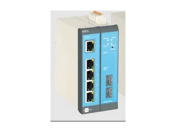 Insys icom MRX MRX2 Fiber - - Router - 5-Port-Switch - 1GbE - an DIN-Schiene mon