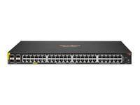 HPE Aruba Networking CX 6100 48G Class4 PoE 4SFP+ 740W Switch - Switch - L3 - managed - 48 x 10/100/1000 (PoE+)-1
