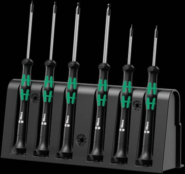 Wera 2052/6 Hexagon, Black,Green
