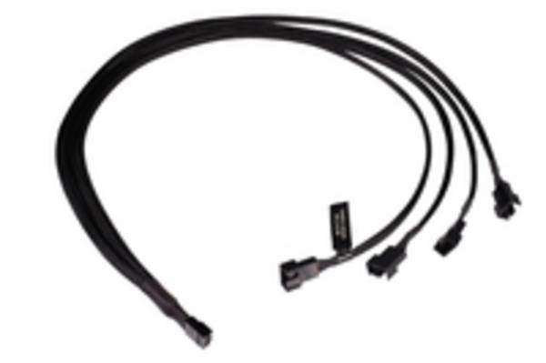 Y-Splitter 4-Pin auf 4x PWM 60cm - schwarz