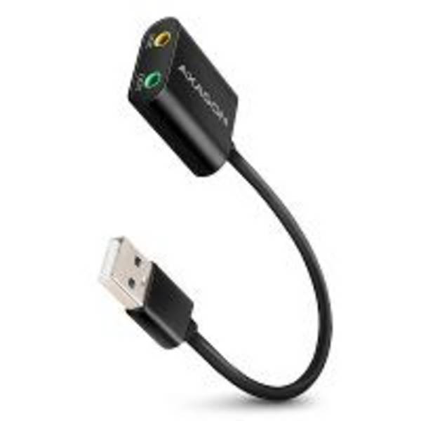 ADA-12 USB 2.0, stereo audio mini adapter, 15 cm cable length