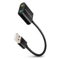 ADA-12 USB 2.0, stereo audio mini adapter, 15 cm cable length-0
