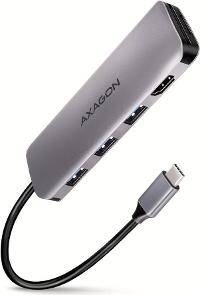 HMC-HCR3A USB hub, 3x USB-A + HDMI + SD/microSD, USB-C 3.2 Gen 1, 20 cm USB-C cable-1