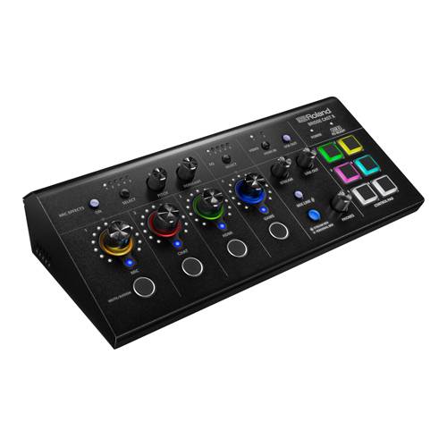 ROLAND BRIDGE CAST-X - Dual Bus Streaming Mixer & Video Capture (XLR-Mikrofonvorverstärker | Delay | HDMI | USB-C |-2