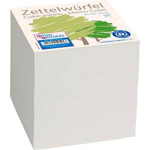 KOENIG&EBHARDT Recycling Notizwürfel grau 8.5 x 8.5 cm ca. 650 Blatt 1 Pack-0