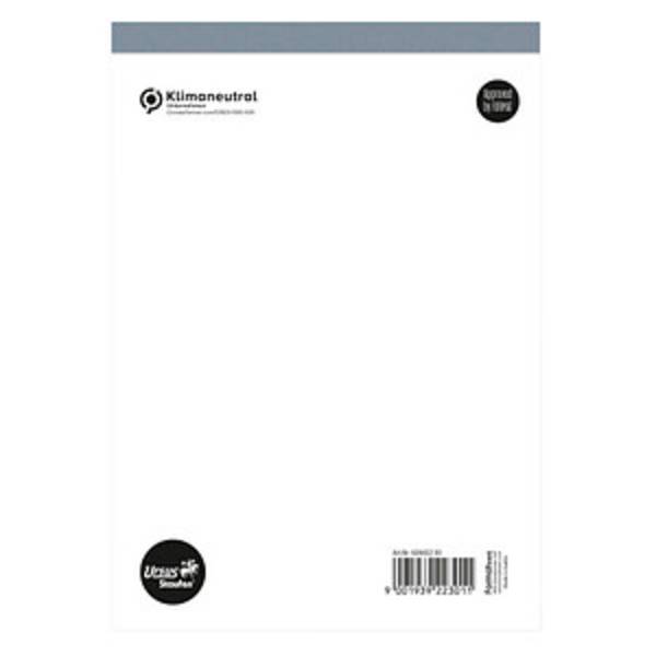 Staufen Notizblock ohne Deckblatt A5 50 Blatt blanko 60g/qm - 60 g/m² - A5 - A5